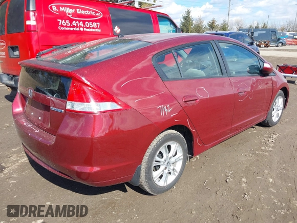 2010 Honda Insight EX with VIN JHMZE2H78AS032088, listed as a IAAI auction lot 41694387 with 145,776 mi miles and . Bid and sale history available at DreamBid. Image 4.