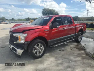 2020 Ford F-150 XL with VIN 1FTEW1CB7LFB88606, listed as a Copart auction lot 80005524 with 80,929 mi miles and Non Repairable. Bid and sale history available at carsss.com. Image 1.