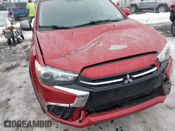 2018 Mitsubishi Outlander Sport ES 2.0 with VIN JA4AR3AU8JZ013101, listed as a IAAI auction lot 41668503 with 107,259 mi miles. Bid and sale history available at carsss.com. Image 6.