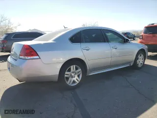 2016 Chevrolet Impala Limited LT with VIN 2G1WB5E33G1148705, listed as a Copart auction lot 43376935 with 161,587 mi miles and Salvage Title. Bid and sale history available at carsss.com. Image 3.