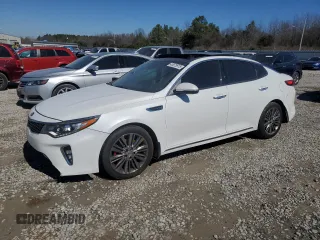 2018 Kia Optima SX with VIN 5XXGV4L20JG231694, listed as a Copart auction lot 45673815 with 119,917 mi miles and Salvage title. Bid and sale history available at DreamBid. Image 1.
