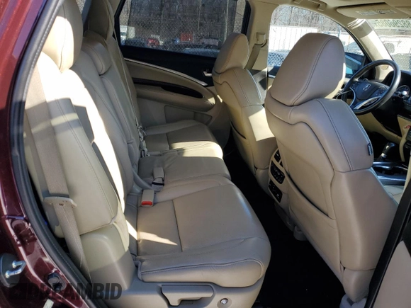 2015 Acura MDX Advance/Entertainment Pkg with VIN 5FRYD4H86FB023977, listed as a Copart auction lot 88296085 with 145,483 mi miles and Salvage Title. Bid and sale history available at carsss.com. Image 11.