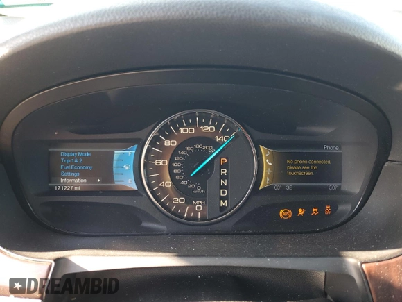 2011 Ford Edge Limited with VIN 2FMDK3KC0BBB33889, listed as a Copart auction lot 50459185 with 121,227 mi miles and Salvage Title. Bid and sale history available at carsss.com. Image 9.