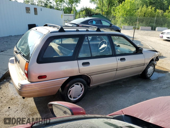 1993 Ford Escort with VIN 1FAPP15J5PW333034, listed as a Copart auction lot 56704265 with 86,691 mi miles and Non repairable. Bid and sale history available at DreamBid. Image 3.