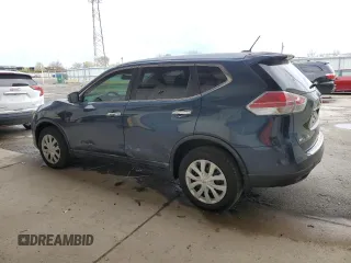 2015 Nissan Rogue SV with VIN KNMAT2MV6FP526890, listed as a Copart auction lot 53944835 with 121,890 mi miles and Clean Title. Bid and sale history available at carsss.com. Image 2.