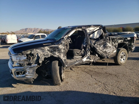 2019 Ram 3500 Tradesman with VIN 3C63R3CL2KG600597, listed as a Copart auction lot 80757054 with 64,802 mi miles and Salvage Title. Bid and sale history available at carsss.com. Image 1.