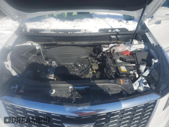 2024 Cadillac XT5 AWD Premium Luxury with VIN 1GYKNDRS4RZ753023, listed as a Copart auction lot 45671495 with 8,855 mi miles and Non repairable. Bid and sale history available at DreamBid. Image 12.
