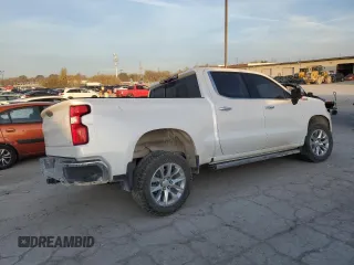2021 Chevrolet Silverado 1500 LTZ with VIN 1GCUYGET6MZ232691, listed as a Copart auction lot 75749074 with 67,002 mi miles and Salvage Title. Bid and sale history available at DreamBid. Image 3.