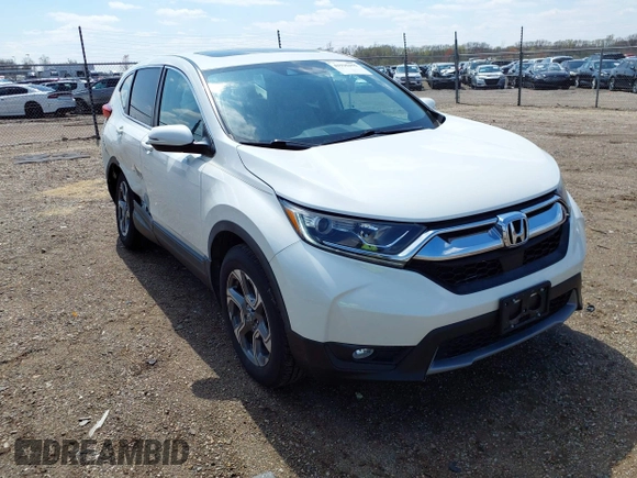 2017 Honda CR-V EX-L with VIN 5J6RW2H81HL015221, listed as a IAAI auction lot 41925455 with 30,333 mi miles. Bid and sale history available at carsss.com. Image 1.