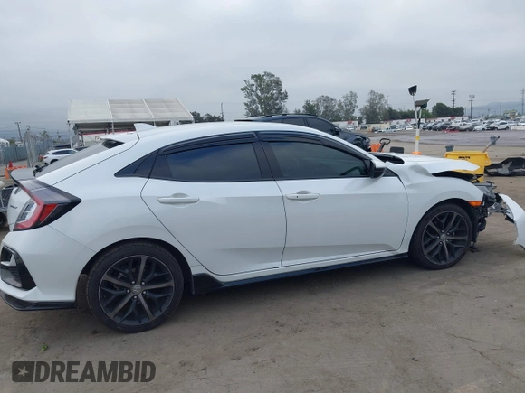 2021 Honda Civic Sport with VIN SHHFK7H42MU419784, listed as a IAAI auction lot 42202495 with 55,958 mi miles and . Bid and sale history available at DreamBid. Image 13.