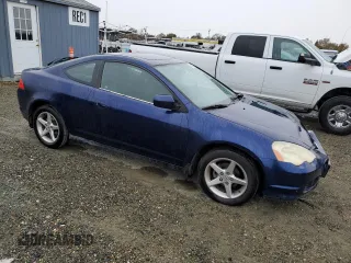 2003 Acura RSX with VIN JH4DC53823C002857, listed as a Copart auction lot 81248994 with 183,436 mi miles and Salvage Title. Bid and sale history available at carsss.com. Image 4.