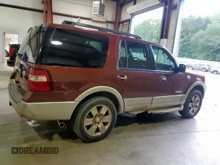 2008 Ford Expedition Eddie Bauer z VIN 1FMFU17538LA65484, wystawiony jako Copart lot #59792765 z przebiegiem 233 309 mil mil oraz Czysty tytuł • Clean title. Historia ofert i sprzedaży dostępna na DreamBid. Obrazek 3.