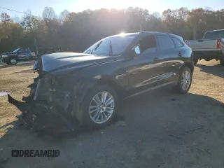 2018 Jaguar F-Pace 20d Prestige with VIN SADCK2FN9JA261536, listed as a Copart auction lot 84625494 with 66,460 mi miles and Salvage Title. Bid and sale history available at DreamBid. Image 1.
