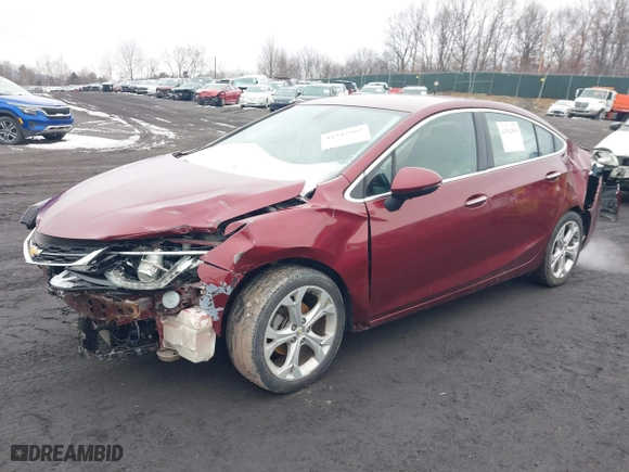 2016 Chevrolet Cruze Premier with VIN 1G1BG5SM6G7312576, listed as a IAAI auction lot 41542503 with 112,867 mi miles. Bid and sale history available at carsss.com. Image 17.