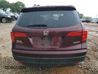 2017 Honda Pilot EX-L with VIN 5FNYF6H5XHB079081, listed as a Copart auction lot 54656305 with 197,010 mi miles and Salvage title. Bid and sale history available at DreamBid. Image 6.