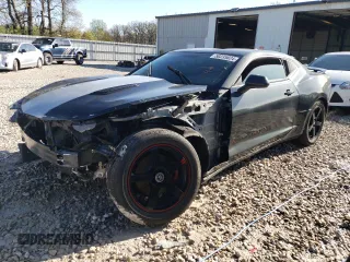 2016 Chevrolet Camaro 1LT with VIN 1G1FB1RSXG0175356, listed as a Copart auction lot 50235824 with 53,142 mi miles and Salvage Title. Bid and sale history available at carsss.com. Image 1.