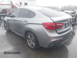 2017 BMW X6 xDrive50i with VIN 5UXKU6C56H0S99611, listed as a IAAI auction lot 41973292 with 117,123 mi miles. Bid and sale history available at carsss.com. Image 3.