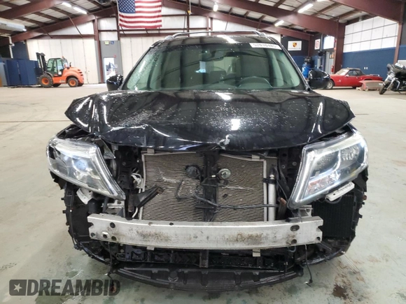 2016 Nissan Pathfinder SV with VIN 5N1AR2MM2GC615592, listed as a Copart auction lot 52010485 with 178,305 mi miles and Salvage Title. Bid and sale history available at carsss.com. Image 5.