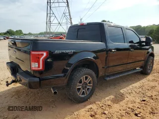2016 Ford F-150 XLT with VIN 1FTEW1EP8GFB77175, listed as a Copart auction lot 55331025 with 153,072 mi miles and Salvage Title. Bid and sale history available at carsss.com. Image 3.