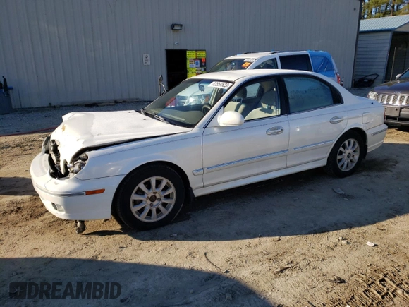 2005 Hyundai Sonata GLS with VIN KMHWF35H05A119527, listed as a Copart auction lot 88495365 with 187,384 mi miles and Non Repairable. Bid and sale history available at carsss.com. Image 1.