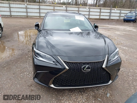 2024 Lexus ES 300h with VIN 58ABA1C1XRU037552, listed as a IAAI auction lot 41740338 with 21,655 mi miles and . Bid and sale history available at DreamBid. Image 12.