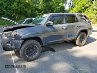 2024 Toyota 4Runner TRD Pro with VIN JTELU5JR4R6247250, listed as a Copart auction lot 62696715 with 2,836 mi miles and Salvage title. Bid and sale history available at DreamBid. Image 1.