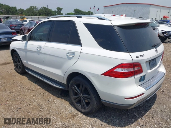 2014 Mercedes-Benz M 350 with VIN 4JGDA5JB5EA296576, listed as a IAAI auction lot 42274692 with 155,604 mi miles and . Bid and sale history available at DreamBid. Image 3.