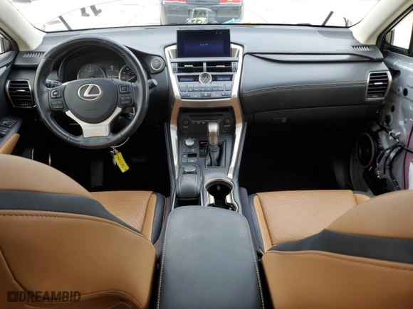 2016 Lexus NX 200t with VIN JTJYARBZ5G2034897, listed as a Copart auction lot 38493643 with 32,131 mi miles. Bid and sale history available at carsss.com. Image 8.