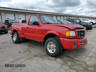 2004 Ford Ranger XL with VIN 1FTYR10U44PB50580, listed as a Copart auction lot 56860645 with Not Provided miles and Non Repairable. Bid and sale history available at DreamBid. Image 5.