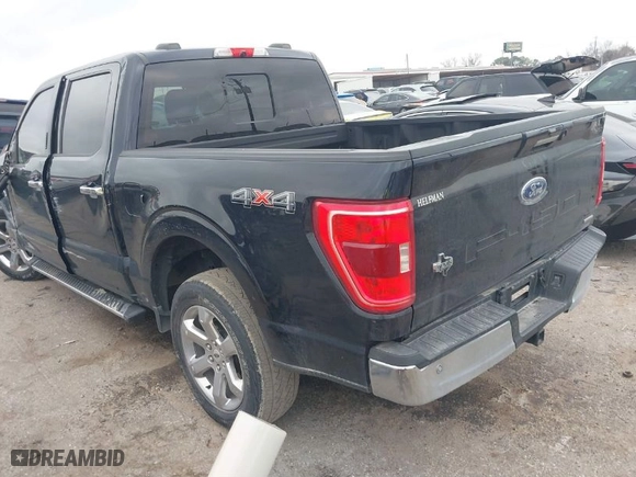 2021 Ford F-150 XL with VIN 1FTFW1E82MFC04444, listed as a IAAI auction lot 41510617 with 47,070 mi miles. Bid and sale history available at carsss.com. Image 3.
