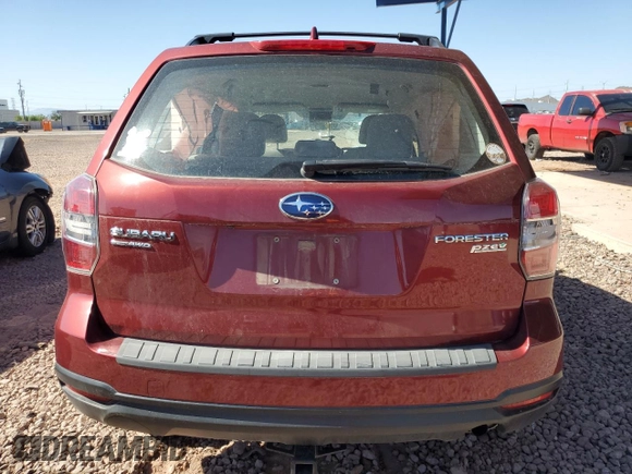 2016 Subaru Forester 2.5i with VIN JF2SJABC8GH545136, listed as a Copart auction lot 62401745 with 104,528 mi miles and Salvage title. Bid and sale history available at DreamBid. Image 6.