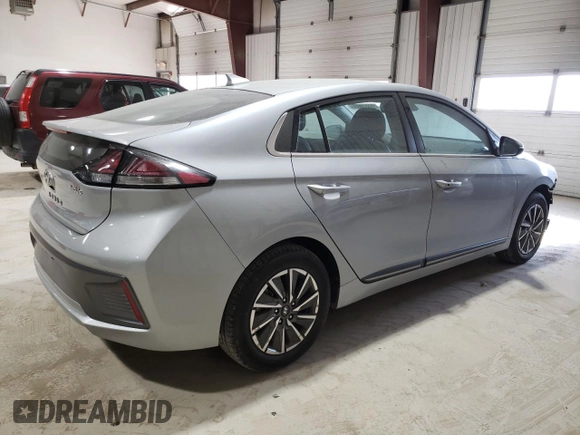 2021 Hyundai Ioniq Limited with VIN KMHC85LJ2MU078751, listed as a Copart auction lot 44879685 with 15,633 mi miles and Salvage title. Bid and sale history available at DreamBid. Image 3.