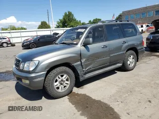1998 Lexus LX 470 z VIN JT6HT00W1W0024161, wystawiony jako Copart lot #65483484 z przebiegiem 180 853 mil mil oraz Szkoda całkowita • Salvage title. Historia ofert i sprzedaży dostępna na DreamBid. Obrazek 1.
