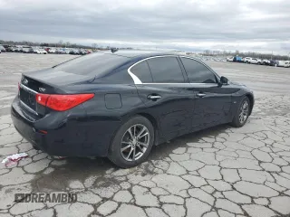 2017 Infiniti Q50 Premium with VIN JN1EV7AR0HM838405, listed as a Copart auction lot 47874455 with 87,383 mi miles and Clean Title. Bid and sale history available at carsss.com. Image 3.