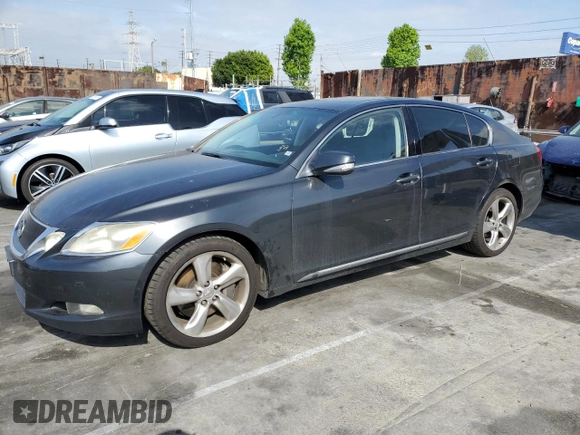 2010 Lexus GS with VIN JTHBE1KS6A0050089, listed as a Copart auction lot 52900685 with 101,659 mi miles and Salvage Title. Bid and sale history available at carsss.com. Image 1.