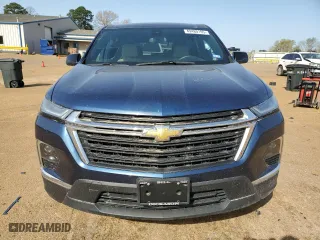 2023 Chevrolet Traverse LS with VIN 1GNERFKW4PJ206515, listed as a Copart auction lot 49480195 with 53,521 mi miles and Salvage Title. Bid and sale history available at carsss.com. Image 5.