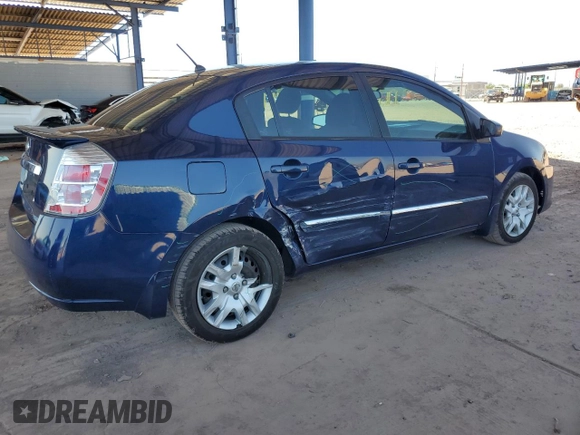 2012 Nissan Sentra S with VIN 3N1AB6AP6CL692921, listed as a Copart auction lot 61547675 with 126,118 mi miles and Salvage title. Bid and sale history available at DreamBid. Image 3.