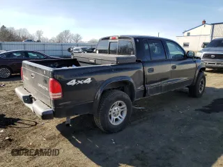 2004 Dodge Dakota Sport with VIN 1D7HG38K74S580630, listed as a Copart auction lot 46571505 with 0 mi miles and Salvage Title. Bid and sale history available at carsss.com. Image 3.