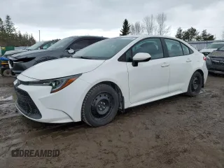 2021 Toyota Corolla L with VIN 5YFBPMBE3MP267780, listed as a Copart auction lot 49126495 with 47,678 mi miles and Salvage Title. Bid and sale history available at carsss.com. Image 1.