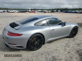 2018 Porsche 911 Carrera z VIN WP0AA2A93JS105437, wystawiony jako Copart lot #78437934 z przebiegiem Nie podano mil oraz Szkoda całkowita • Salvage title. Historia ofert i sprzedaży dostępna na DreamBid. Obrazek 3.