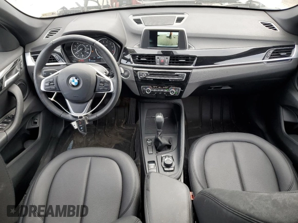 2018 BMW X1 sDrive28i with VIN WBXHU7C3XJ5H38873, listed as a Copart auction lot 49822205 with 46,847 mi miles and Salvage Title. Bid and sale history available at carsss.com. Image 8.