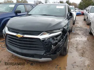 2022 Chevrolet Blazer LT z VIN 3GNKBCR40NS209885, wystawiony jako IAAI lot #41006653 z przebiegiem 34 024 mil mil oraz . Historia ofert i sprzedaży dostępna na DreamBid. Obrazek 6.