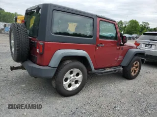 2012 Jeep Wrangler Sport with VIN 1C4AJWAGXCL173771, listed as a Copart auction lot 60336455 with 202,833 mi miles and Clean title. Bid and sale history available at DreamBid. Image 3.