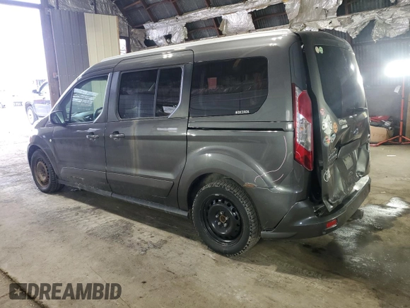2018 Ford Transit Connect XLT z VIN NM0GE9F79J1371093, wystawiony jako Copart lot #47653115 z przebiegiem 97 876 mil mil oraz Szkoda całkowita • Salvage title. Historia ofert i sprzedaży dostępna na DreamBid. Obrazek 2.