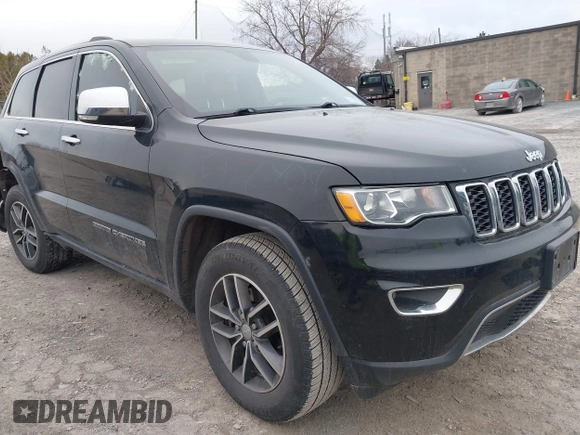 2018 Jeep Grand Cherokee Limited with VIN 1C4RJFBGXJC426778, listed as a IAAI auction lot 41913607 with 123,053 mi miles and . Bid and sale history available at DreamBid. Image 1.