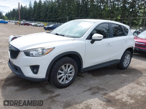 2015 Mazda CX-5 Touring with VIN JM3KE4CY4F0488484, listed as a IAAI auction lot 42115093 with 156,344 mi miles. Bid and sale history available at carsss.com. Image 2.