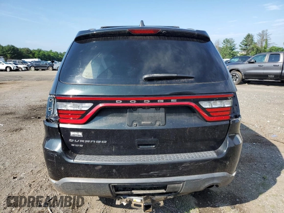 2015 Dodge Durango SXT with VIN 1C4RDJAG1FC161378, listed as a Copart auction lot 62771765 with 67,722 mi miles and Salvage title. Bid and sale history available at DreamBid. Image 6.