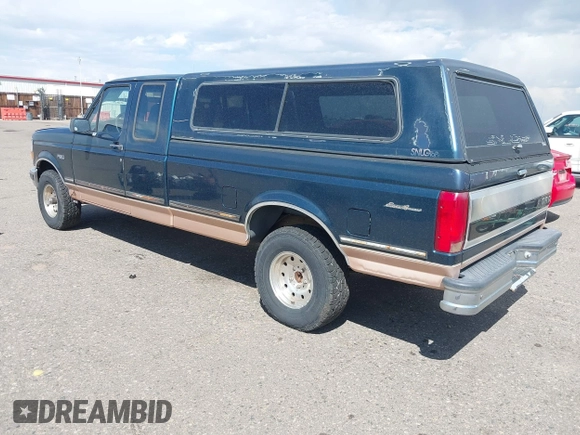 1995 Ford F-150 z VIN 1FTEX14H3SKA80389, wystawiony jako IAAI lot #42686705 z przebiegiem 192 784 mil mil oraz . Historia ofert i sprzedaży dostępna na DreamBid. Obrazek 3.