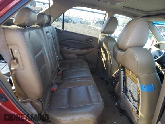 2004 Acura MDX Touring Pkg RES w/Nav with VIN 2HNYD189X4H531217, listed as a Copart auction lot 43146495 with 139,951 mi miles and Salvage Title. Bid and sale history available at carsss.com. Image 10.