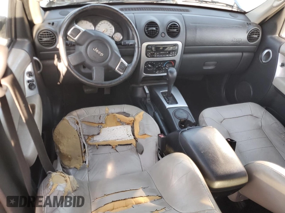2003 Jeep Liberty Limited with VIN 1J4GL58K73W600258, listed as a Copart auction lot 53797935 with 217,888 mi miles and Salvage title. Bid and sale history available at DreamBid. Image 8.